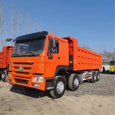 качество  40T 8x4 Used Dump Truck 12 Tires Sinotruk Howo 371 375 завод