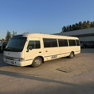 качество  Used Diesel Fuel Toyota Coaster Bus City Shuttle 21 Passenger завод