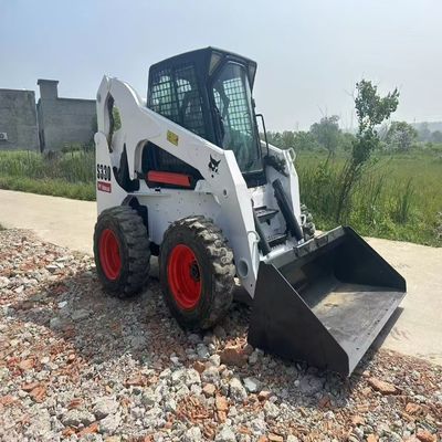качество  Mini Bobcat S330 Used Skid Steer Loader Landscaping Equipment завод