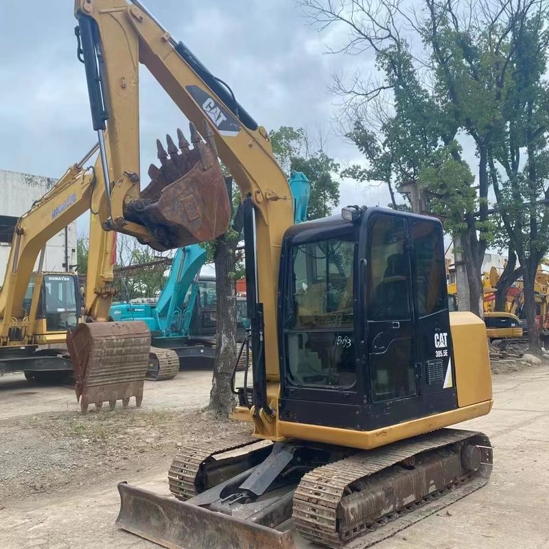 Использованный экскаватор Caterpillar CAT305.5E 5тонный мини-скрыватель малого типа