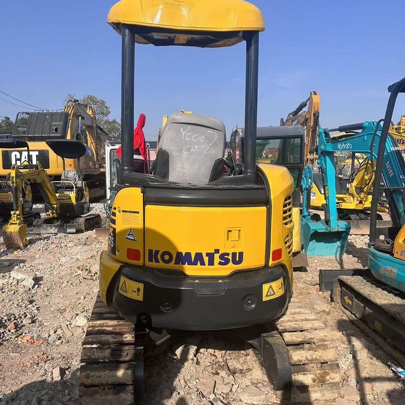 Использованный экскаватор Komatsu PC35 Второй рукой 3,5 тонны Малый тип мини-краллер-копальщик