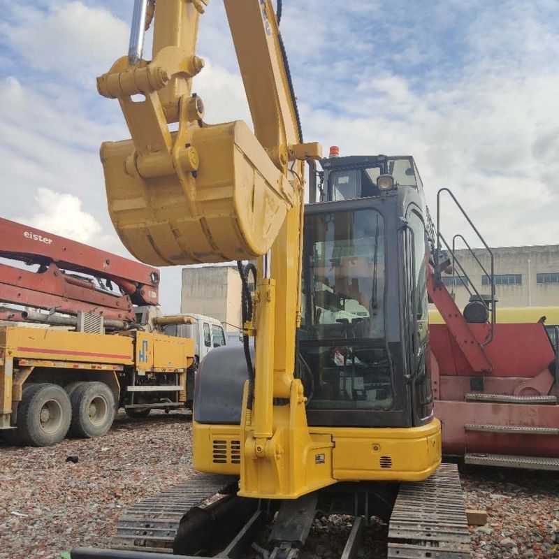 Использованный экскаватор Komatsu PC55 вторая рука 5,5 тонны Малый тип мини-краллер-копальщик