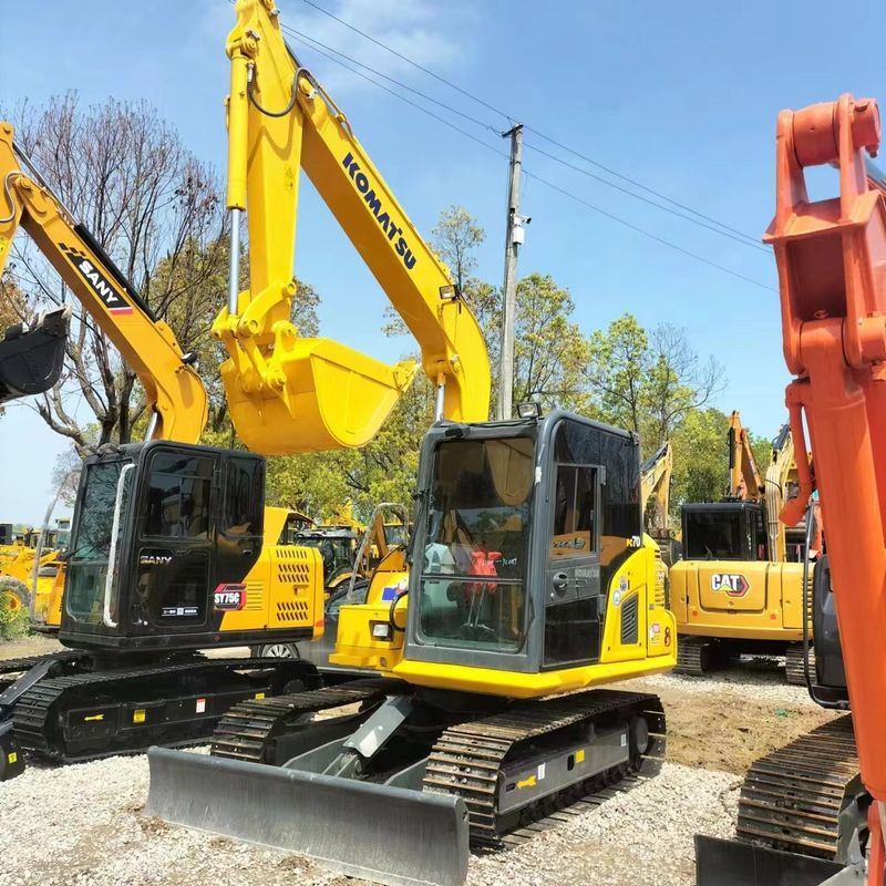 Подержанный Komatsu Digger PC70 Подержанный 7тонный мини-экскаватор малого типа