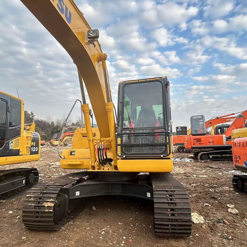 Подержанный Komatsu Digger PC110 Использованный 11тонный мелкий экскаватор