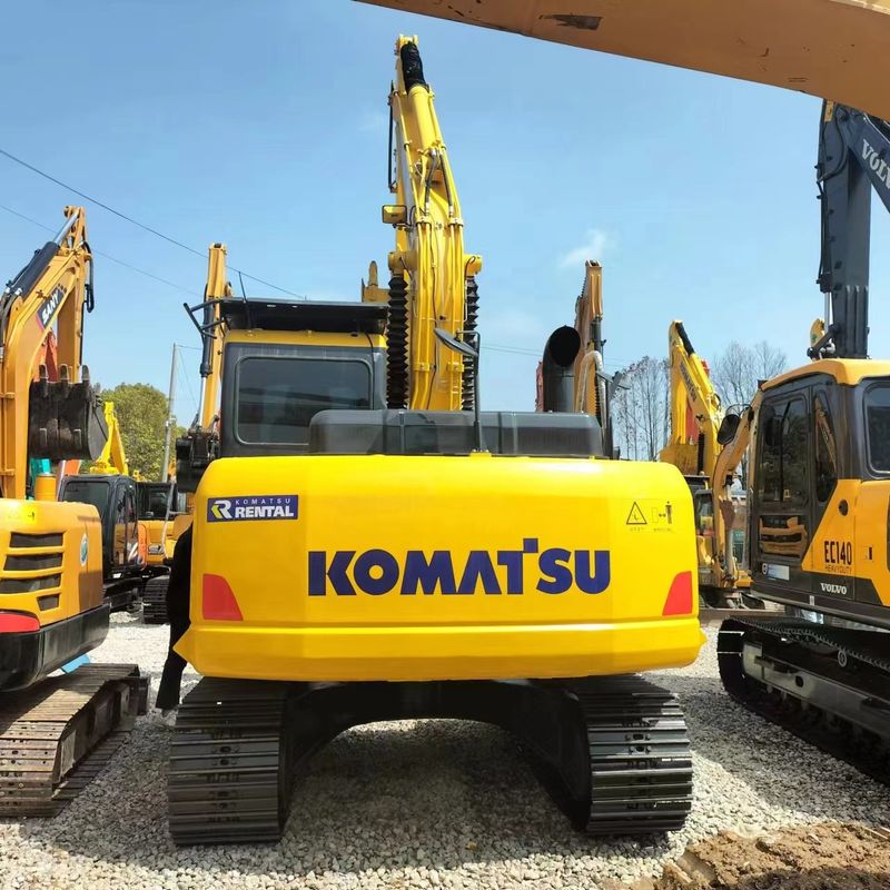 Использованная экскаватор Komatsu PC130 вторая рука 13тонный небольшой тип скальпель