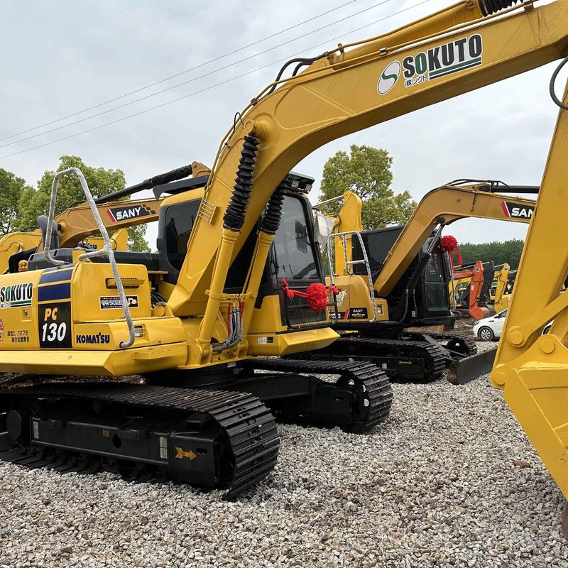 Sencondhand Komatsu Digger PC130 Использованный 13-тонный экскаватор малого типа