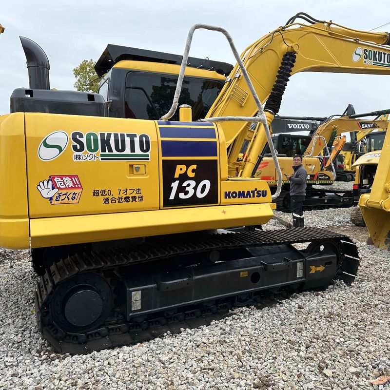 Sencondhand Komatsu Digger PC130 Использованный 13-тонный экскаватор малого типа