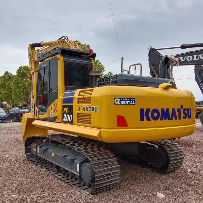 Подержанный Komatsu Digger PC200-8 Использованный 20тонный экскаватор среднего типа