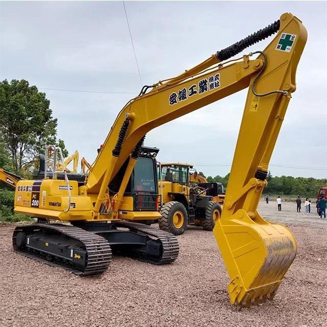 Подержанный Komatsu Digger PC200-8 Использованный 20тонный экскаватор среднего типа