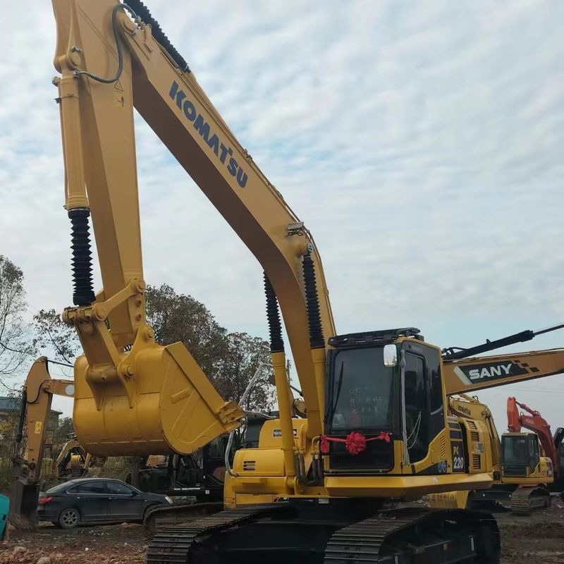 Подержанный комматсу Diggerr PC220-8 Использованный экскаватор среднего класса грузоподъемности 22 тонны