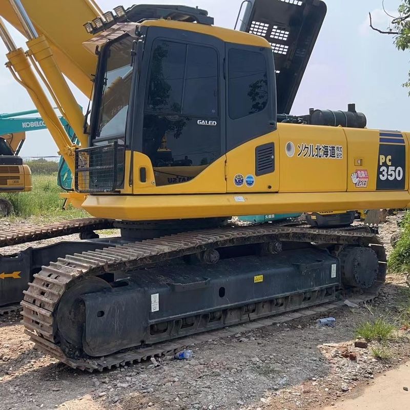 Использованный комматсу кавальщик PC350-7 Использованный 35тонный большой тип ползучий экскаватор крупномасштабный