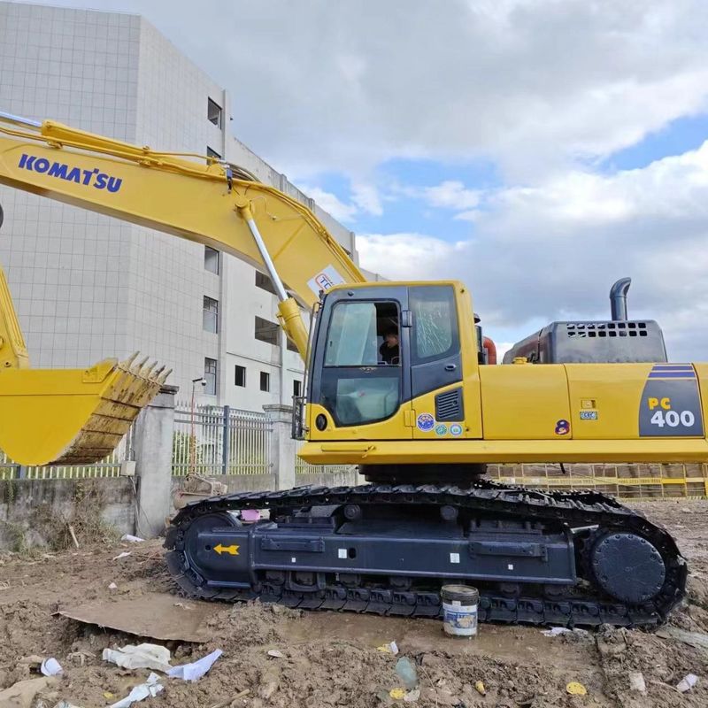 Подержанный экскаватор Komatsu PC400-8 Использованный 40тонный большой тип скальпель