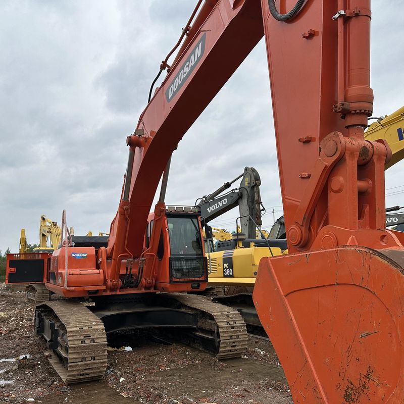 Использованный экскаватор Doosan Digger DH420LC-7 вторая рука 42 тонны большой тип ползучий экскаватор