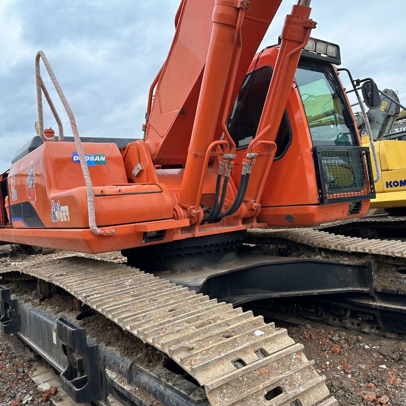 Использованный экскаватор Doosan Digger DH420LC-7 вторая рука 42 тонны большой тип ползучий экскаватор