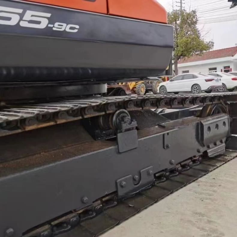 Подержанный Doosan Digger DX55 вторая рука 5,5 тонны Малый тип мини-краллер экскаватор