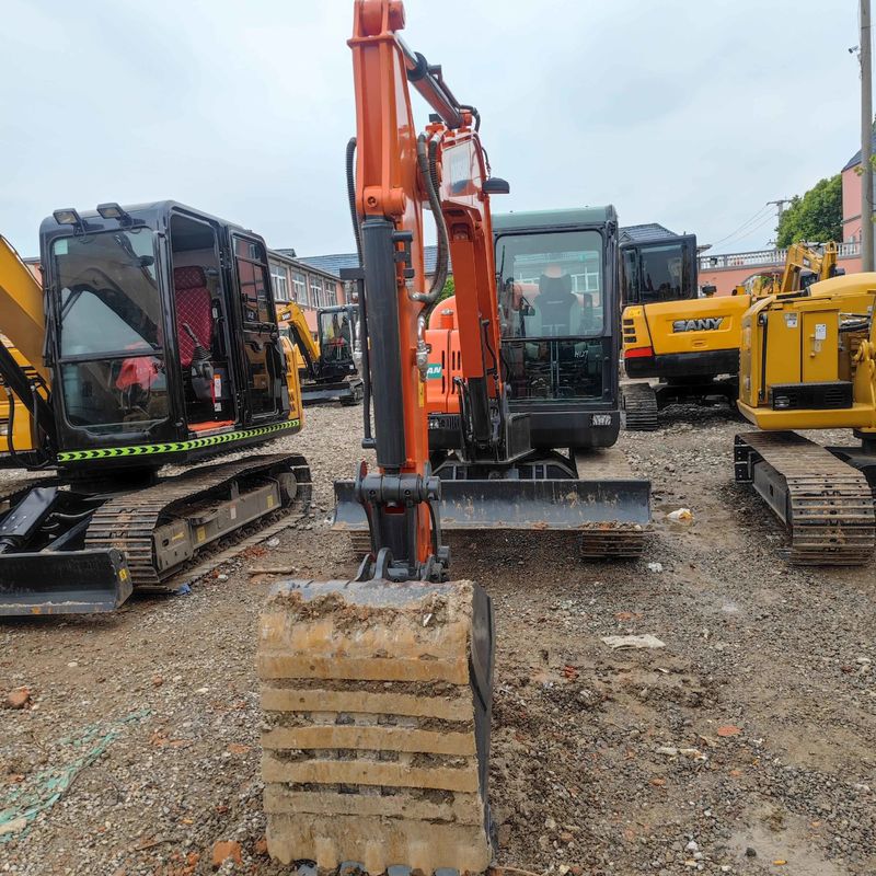 Использованный Doosan Digger DX60 вторая рука 6тонный мини-экскаватор малого типа