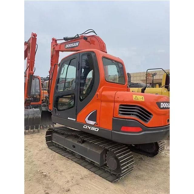 Подержанный Doosan Digger DX80 вторая рука 8тонный мини-экскаватор малого типа