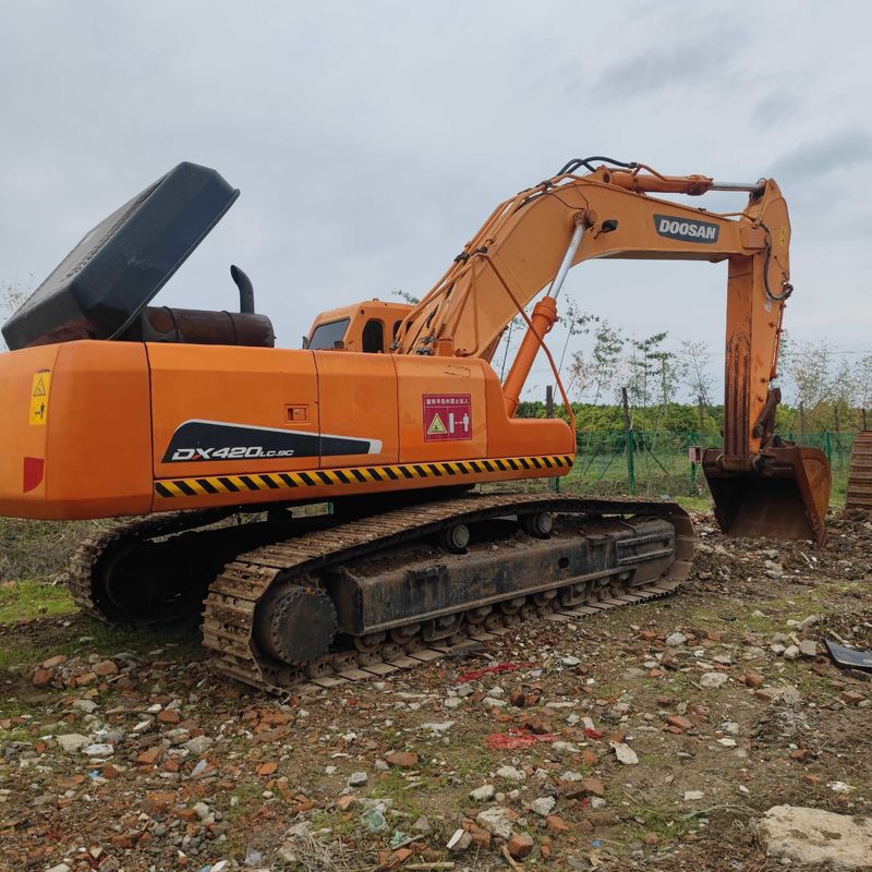 Подержанный экскаватор Doosan Digger DX420LC вторая рука 42 тонны