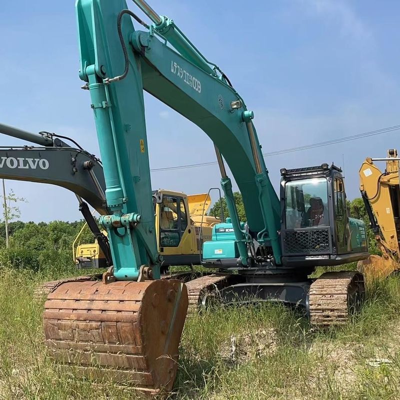 Использованный кобелько экскаватор SK350D вторая рука 35тонный большой тип экскаватор
