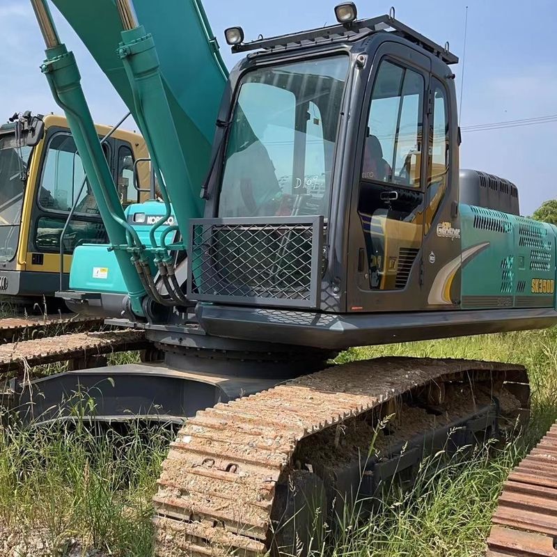 Использованный кобелько экскаватор SK350D вторая рука 35тонный большой тип экскаватор