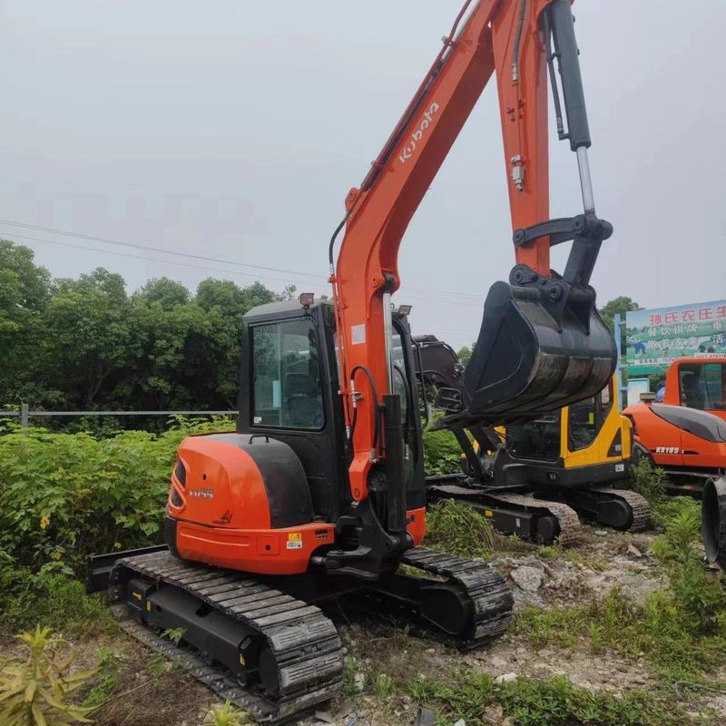 Подержанный Kubota Digger KX155 вторая рука 5,5 тонны Малый тип мини-кралер экскаватор