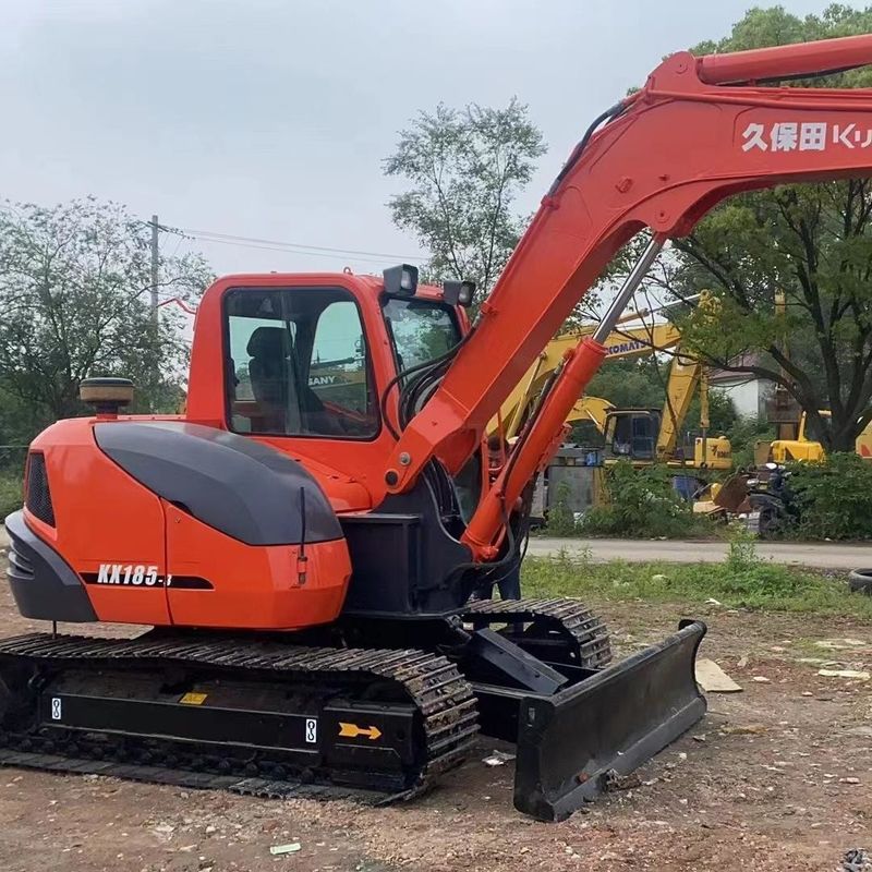 Подержанный Kubota Digger KX185 Подержанный 8,5тонный мини-экскаватор малого типа