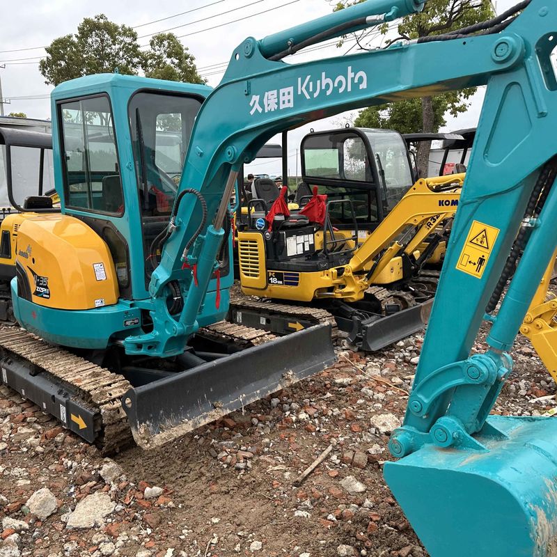 Подержанный Kubota Digger U35 Подержанный 3,5-тонный мини экскаватор малого типа