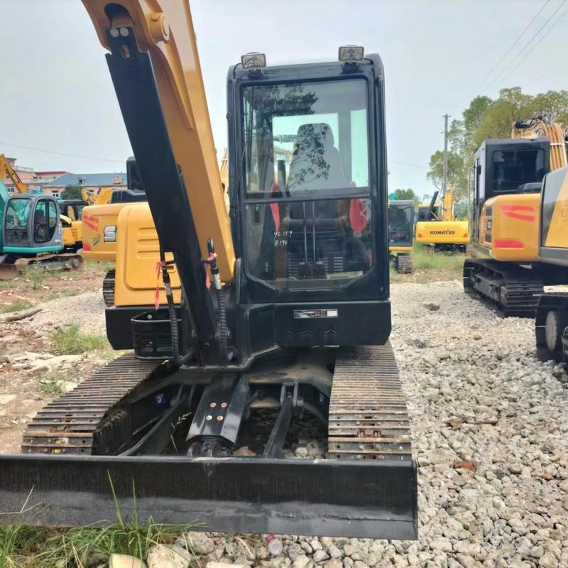 Использованный SANY Digger SY60 вторая рука 6тонный мини-экскаватор малого типа