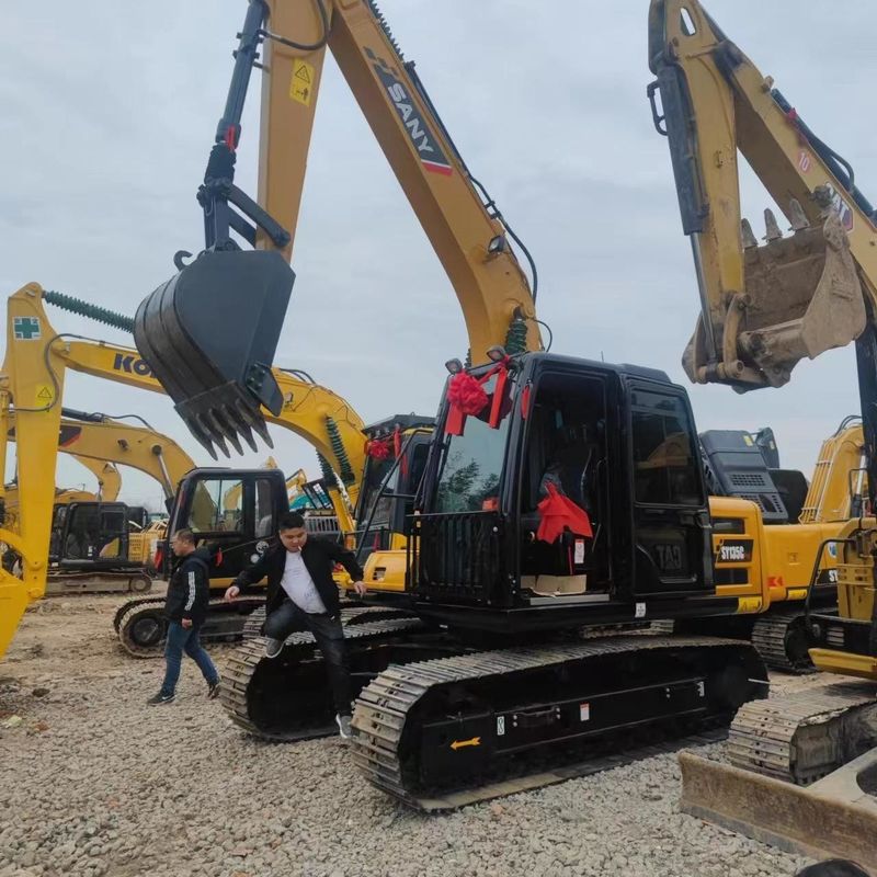 Подержанный SANY Digger SY135C Использованный 13,5 на небольшом типе мини-экскаваторе