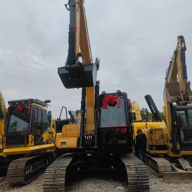 Подержанный SANY Digger SY135C Использованный 13,5 на небольшом типе мини-экскаваторе