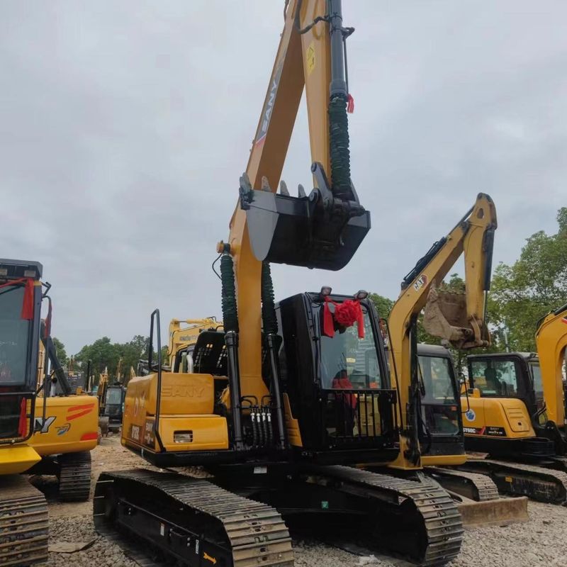 Подержанный SANY Digger SY135C Использованный 13,5 на небольшом типе мини-экскаваторе