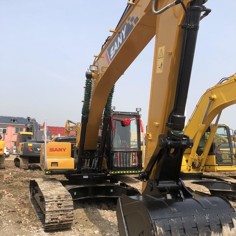 Подержанный SANY Digger SY215C вторая рука 21.5 на экскаваторе среднего типа