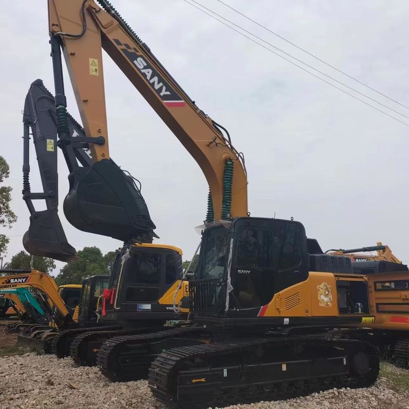 Подержанный SANY Digger SY235C вторая рука 23.5 на экскаваторе среднего типа
