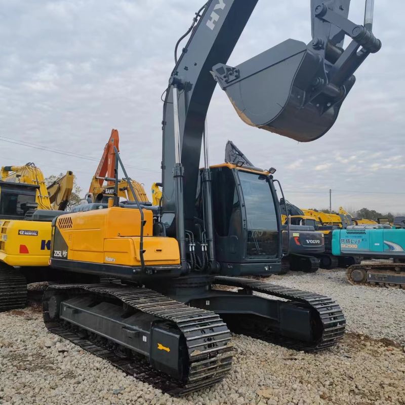 Подержанный Hyundai Digger R225VS вторая рука 22,5тонный экскаватор среднего типа