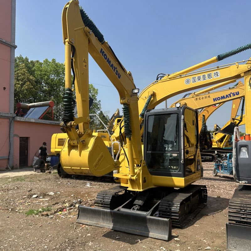 Использованный экскаватор Komatsu PC56-7 вторая рука 5,3тонный мини-скрыватель малого типа