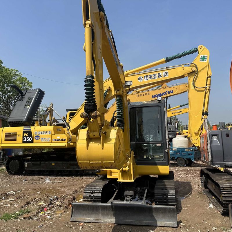 Использованный экскаватор Komatsu PC56-7 вторая рука 5,3тонный мини-скрыватель малого типа