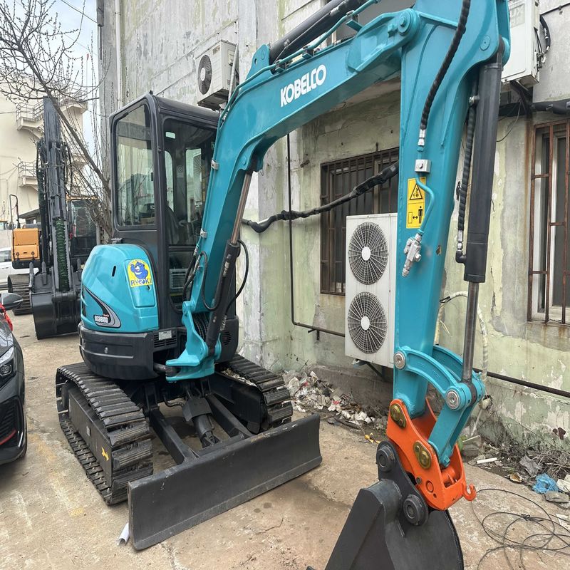Использованный кобелко экскаватор SK35 вторая рука 3,5 тонны Малый тип мини-краллер экскаватор