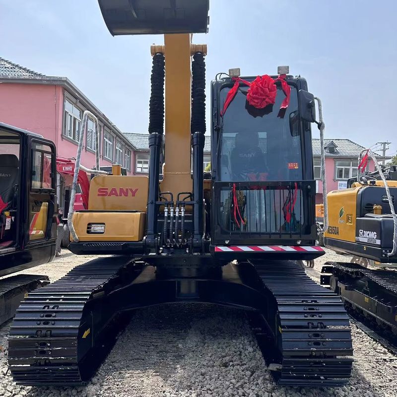 Подержанный SANY Digger SY155C вторая рука 15.5 на экскаваторе среднего типа