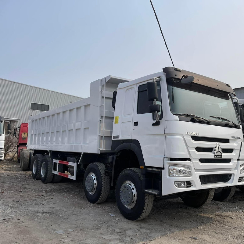 Возвращенный Howo 375 Sinotruk Howo 8x4 Дампер 40T ручной дизельный