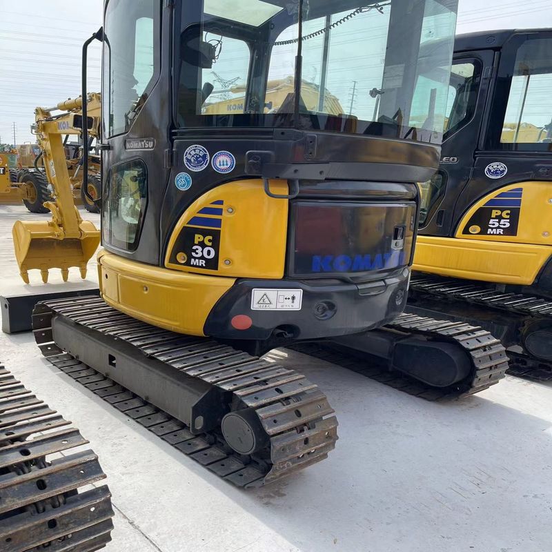 Использованный экскаватор Komatsu PC30MR Второй рукой 3 тонны Малый тип мини-краллер-копальщик