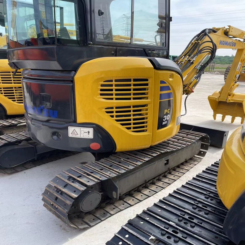 Использованный экскаватор Komatsu PC30MR Второй рукой 3 тонны Малый тип мини-краллер-копальщик
