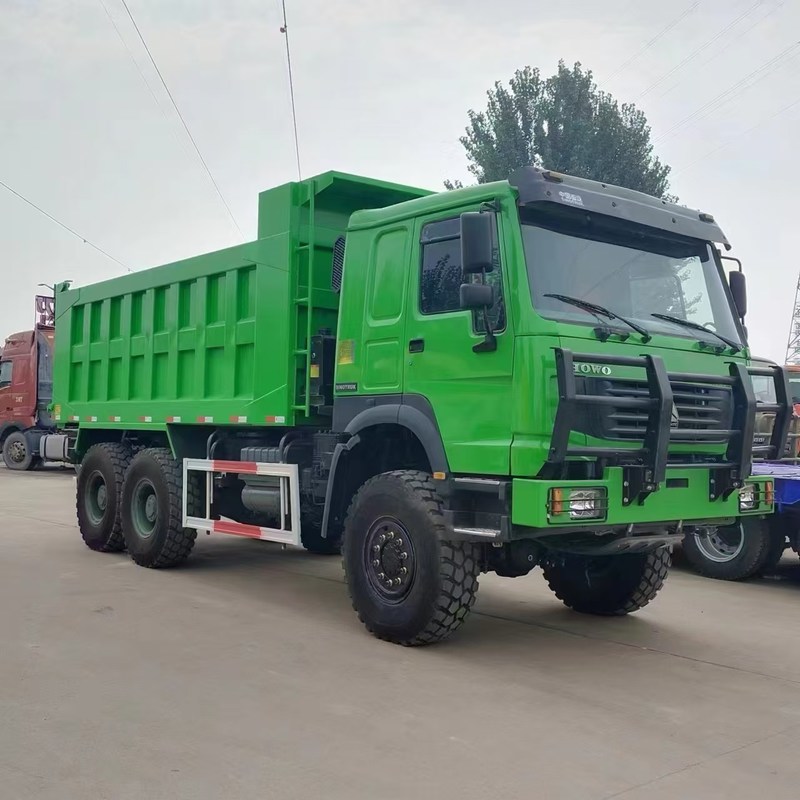 Подержанный грузовик Howo 371hp Sinotruk Howo 6x6 Tipper 6 Wheeler ручной дизельный