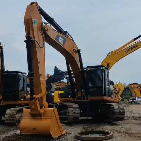 Большой бывший в употреблении экскаватор CAT 330D2 30-тонный гусеничный экскаватор 156 кВт с ковшом 1,54 м3
