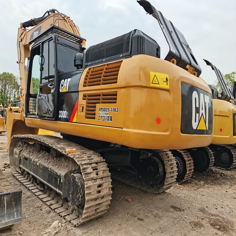 Большой бывший в употреблении экскаватор CAT 330D2 30-тонный гусеничный экскаватор 156 кВт с ковшом 1,54 м3