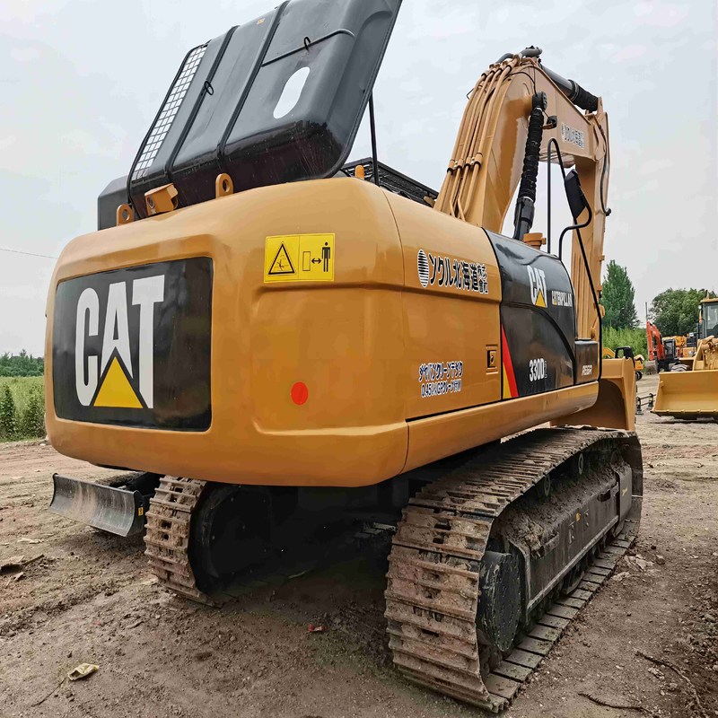 Большой бывший в употреблении экскаватор CAT 330D2 30-тонный гусеничный экскаватор 156 кВт с ковшом 1,54 м3