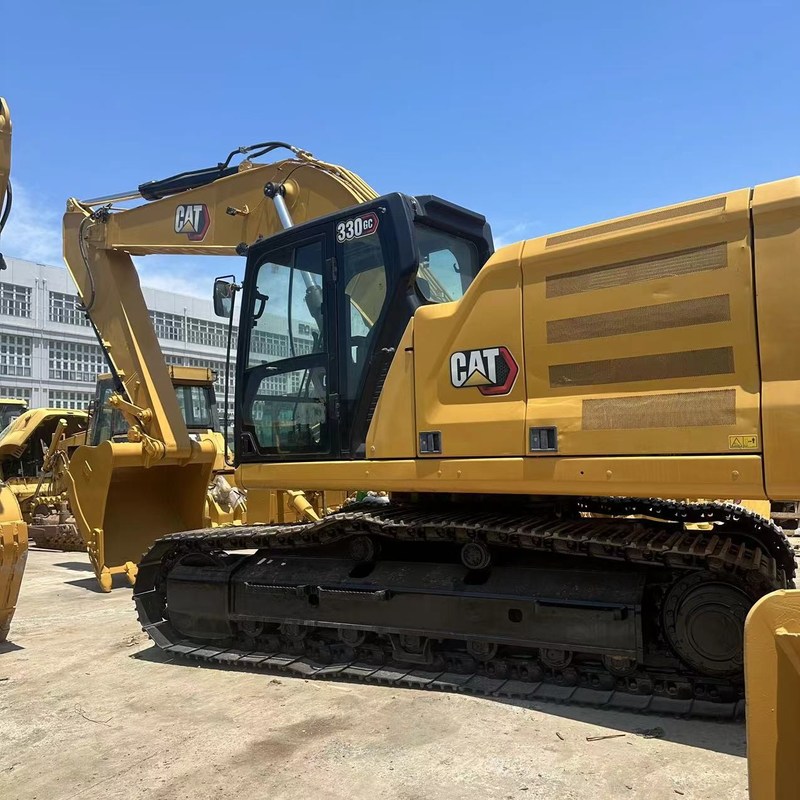 Использованный экскаватор CAT 330GC 30 тонн Crawler Digger 151kw с 1,6 м3 ведро