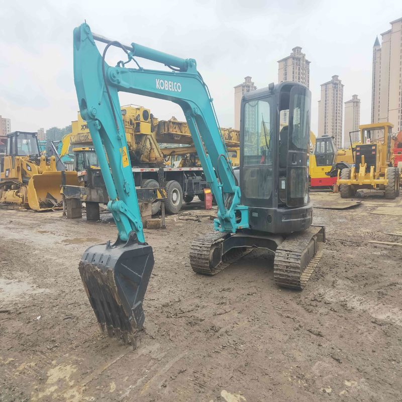 Использованный Kobelco Digger SK55 Подержанный мини экскаватор для мелкомасштабных работ
