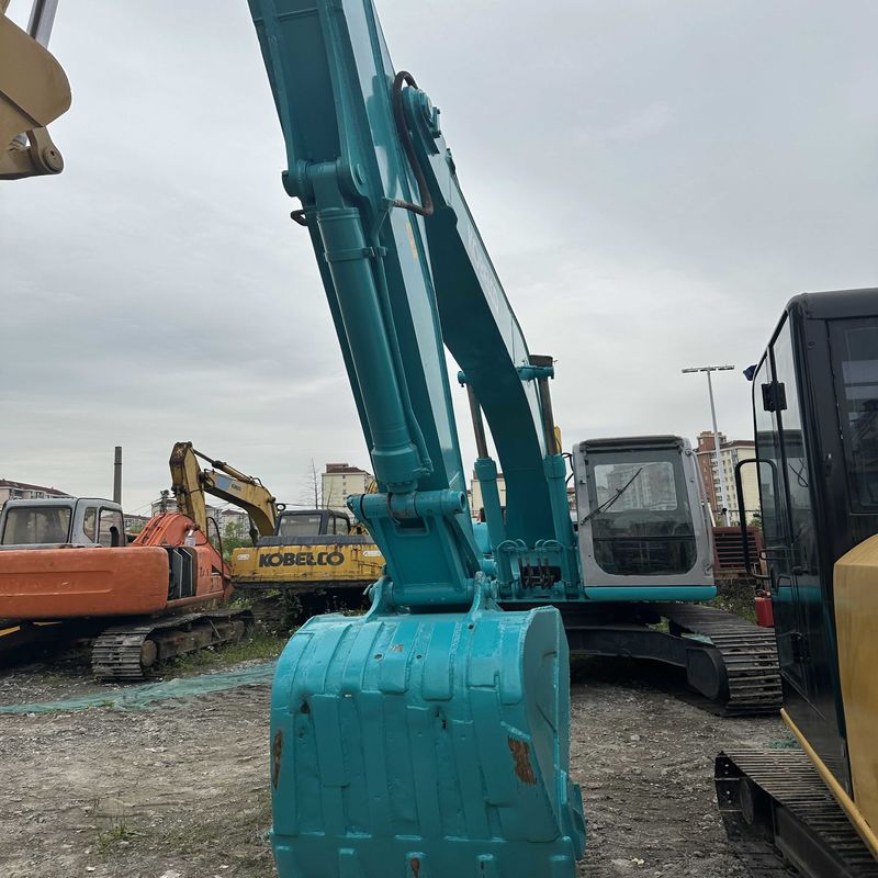 Использованный кобелко экскаватор SK200D вторая рука 20тонный экскаватор среднего типа