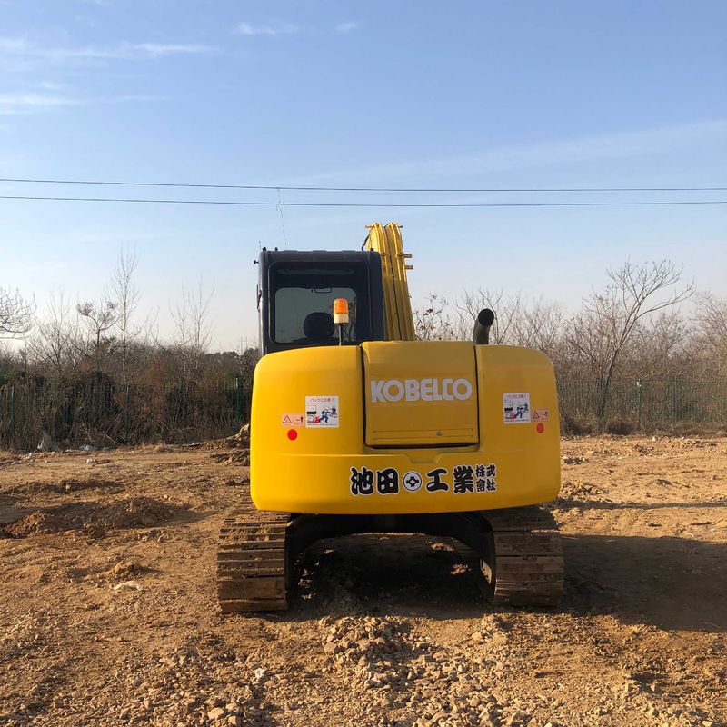 Использованный Kobelco Digger SK75 Подержанный мини экскаватор для мелкомасштабных работ