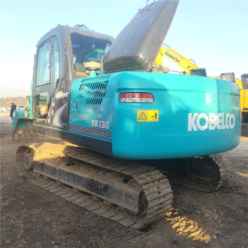 Использованный кобелько экскаватор SK130 вторая рука 13тонный мелкий тип скальпель экскаватор